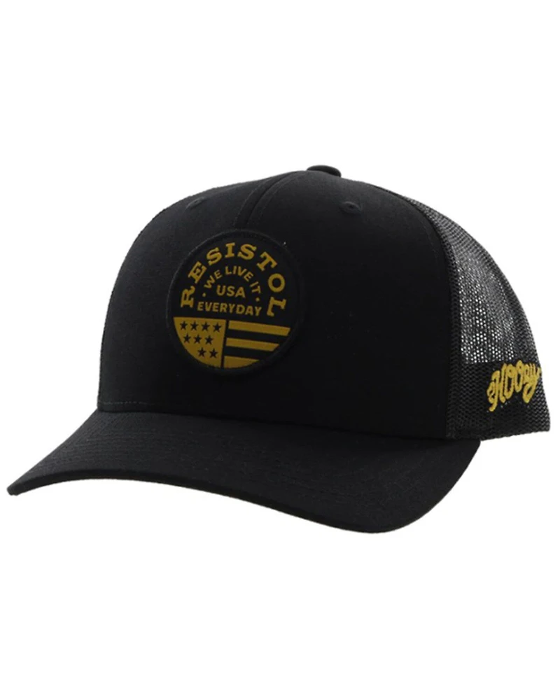 Hooey Men's Resistol Round Patch Trucker Cap