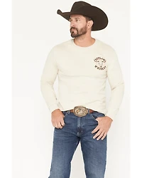 Cowboy Hardware Men's Outlaw Whiskey Long Sleeve Graphic T-Shirt