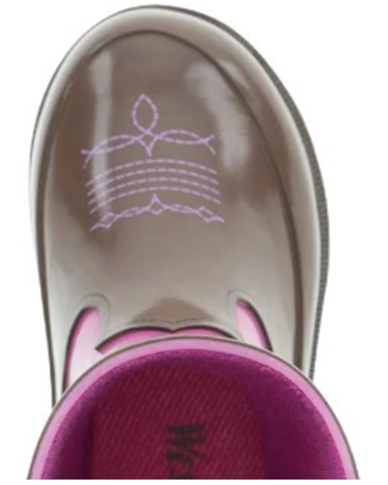 Western Chief Girls' Cowgirl Rain Boots - Round Toe