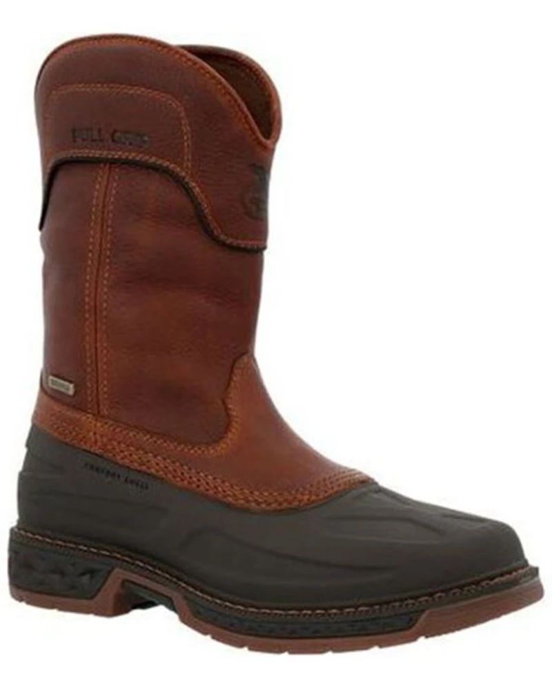Georgia Boot Men's Carbo-Tec Waterproof Western Work Boots - Soft Toe
