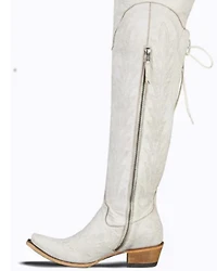 Lane Women's Lexington Leather Tall Western Boots - Snip Toe