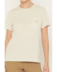 Carhartt Women's Relaxed Fit Lightweight Short Sleeve Pocket Tee