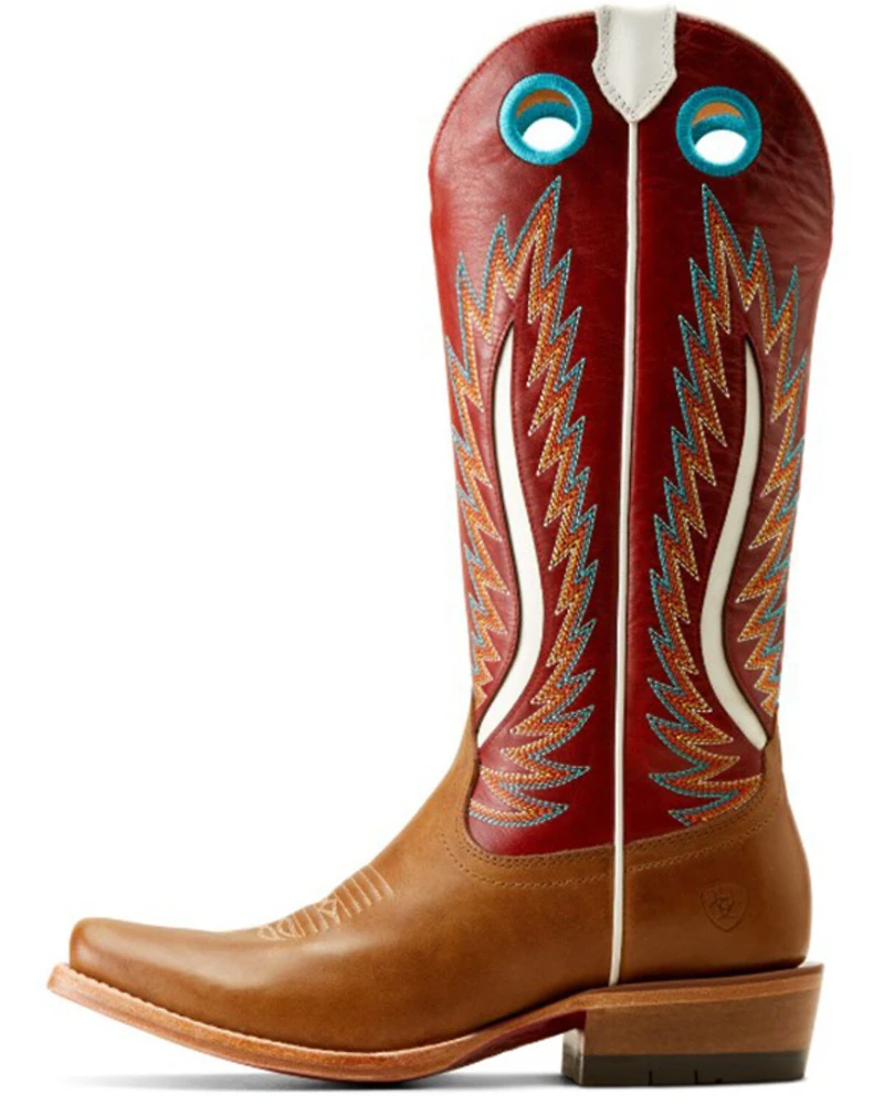 Ariat Women's Futurity Fort Worth Roughout Western Boots - Square Toe