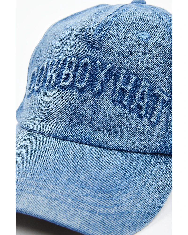 Shyanne Women's Denim Cowboy Hat Baseball Cap