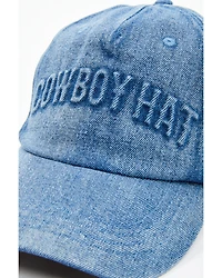Shyanne Women's Denim Cowboy Hat Baseball Cap