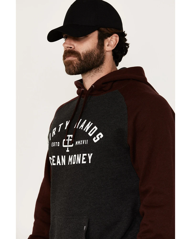 Troll Co Men's 2-Tone Hooded Sweatshirt