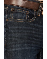 Cody James Men's Night Hawk Wash Wyatt Slim Bootcut Stretch Denim Jeans