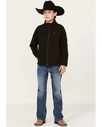 Cinch Boys' Logo Bonded Softshell Jacket