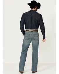 Cody James Men's Bozeman Wash Duke Relaxed Bootcut Stretch Denim Jeans