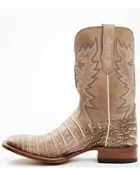Cody James Men's Exotic Caiman Belly Western Boots - Broad Square Toe
