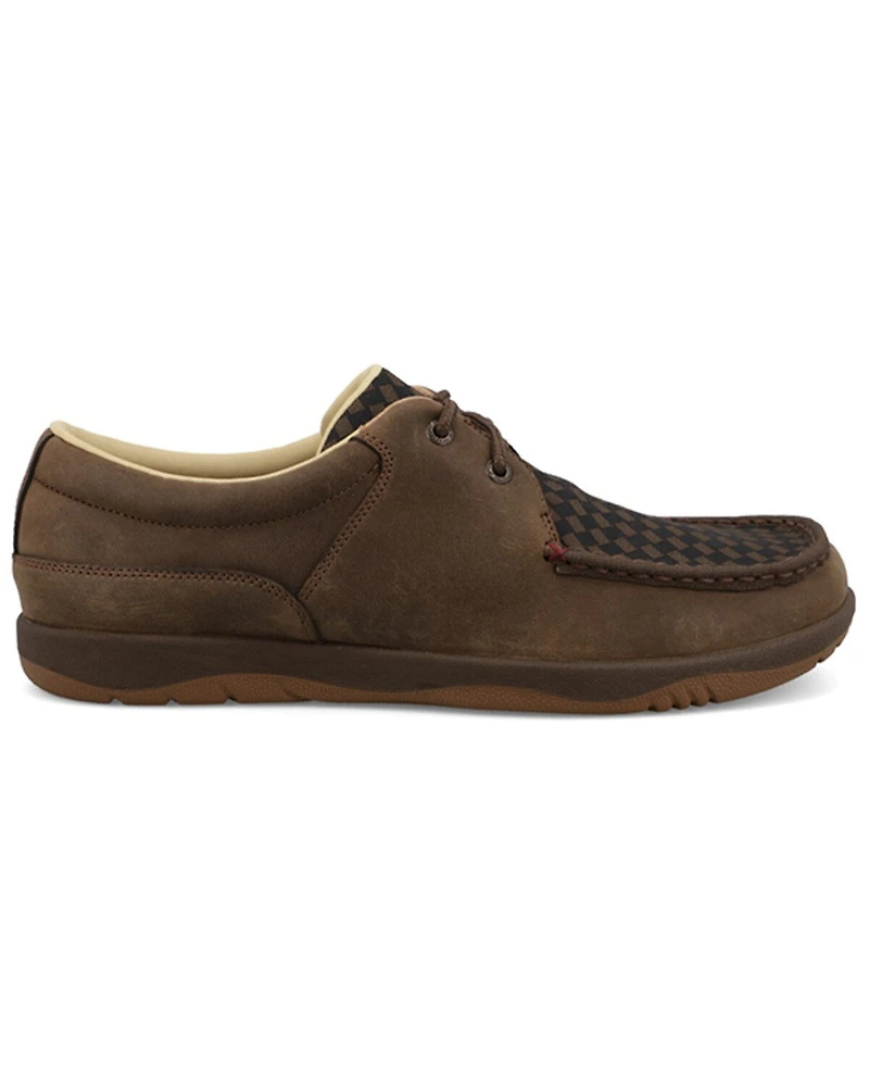 Twisted X Men's Casual Boat Shoes - Moc Toe