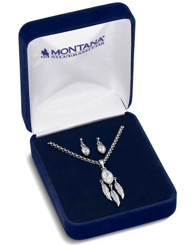 Montana Silversmiths Women's Catching Light Jewelry Set - 2 Piece