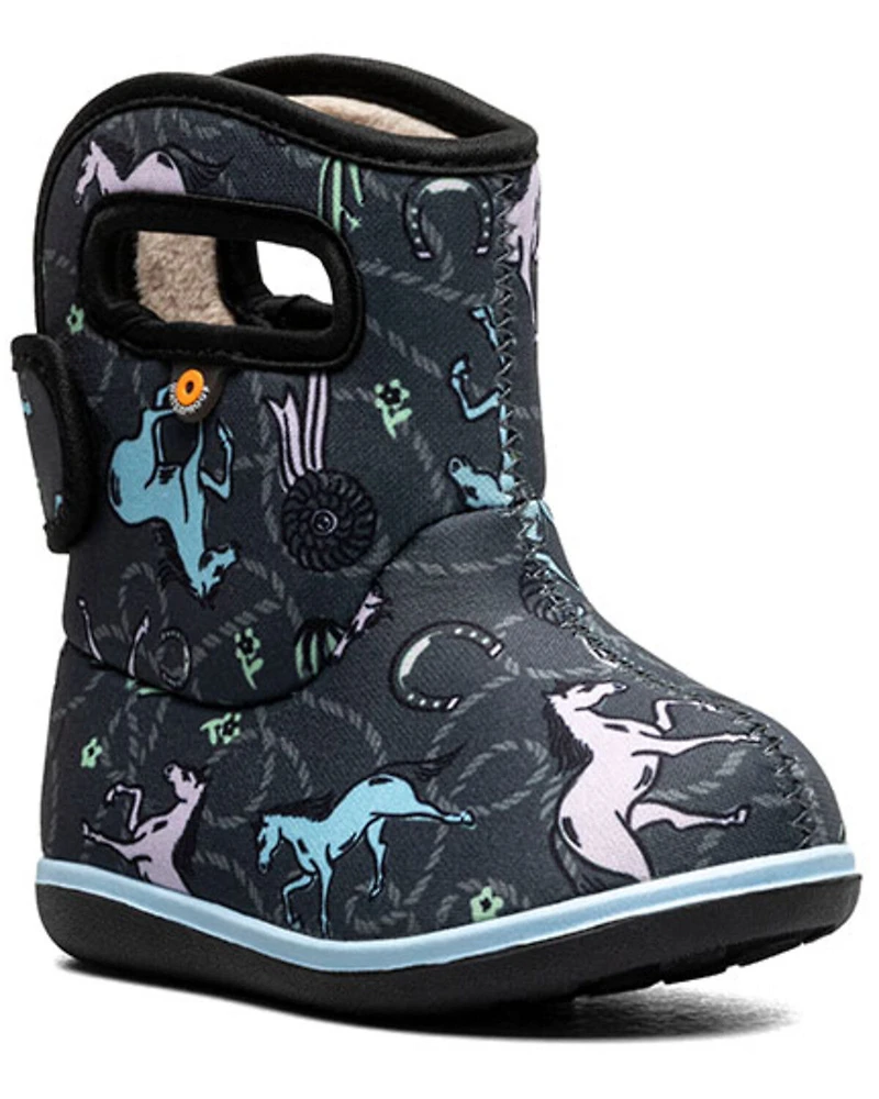 Bogs Toddler Boys' II Horses Rainboots