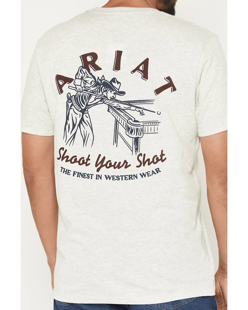 Ariat Men's Straight Shooter Short Sleeve Graphic T-Shirt