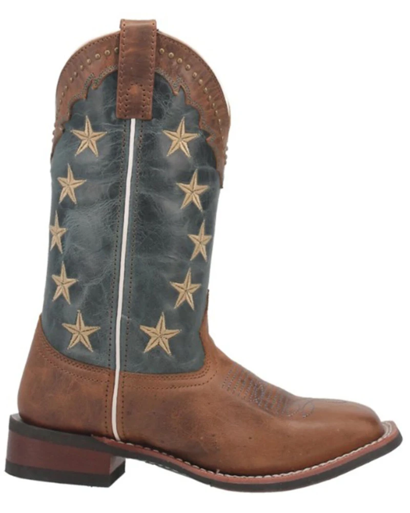 Laredo Women's Early Star Western Performance Boots - Broad Square Toe