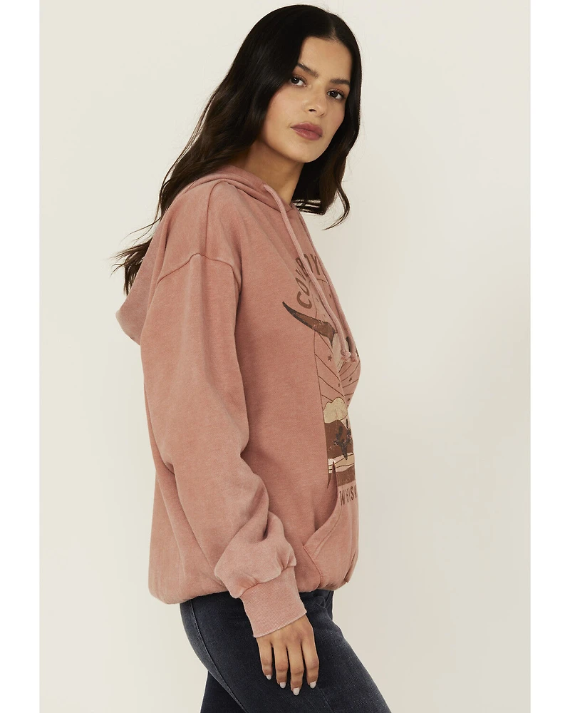 Youth Revolt Women's Cowboy Days Graphic Hoodie