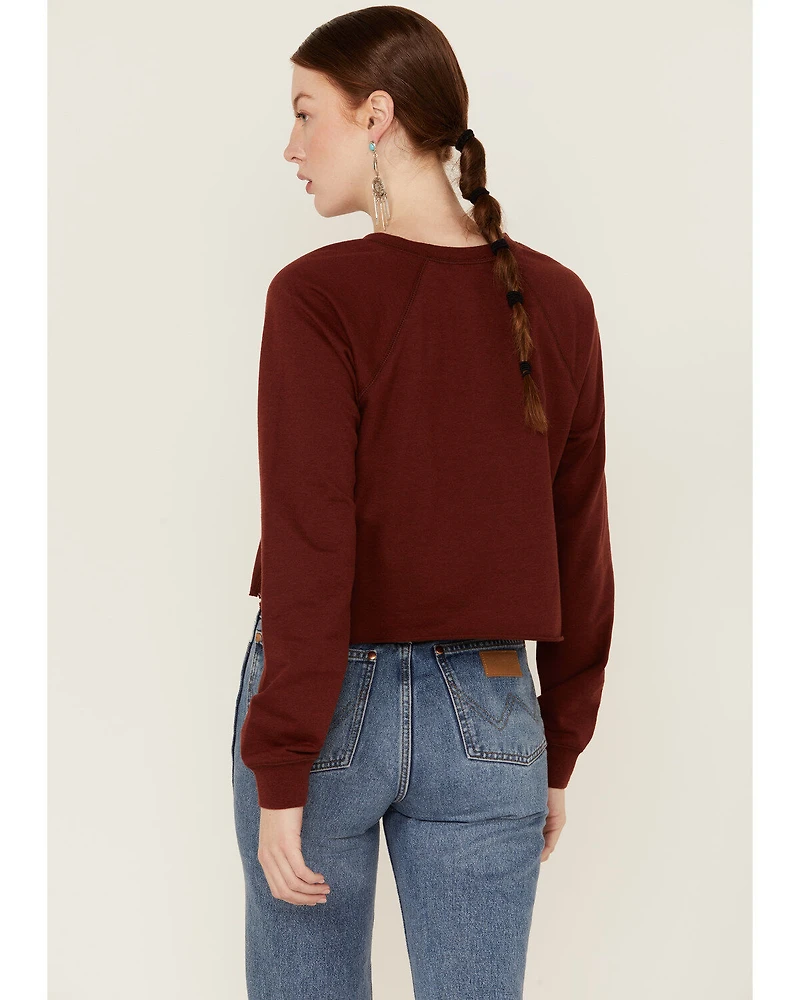 Shyanne Women's Cropped Terry Sweatshirt