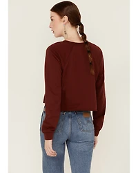 Shyanne Women's Cropped Terry Sweatshirt