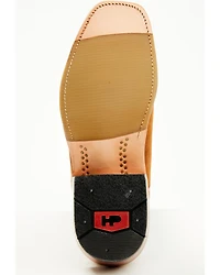 Horse Power Men's Ginger Suede Western Boots - Square Toe