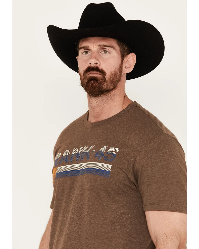 RANK 45® Men's Logo Short Sleeve Graphic T-shirt