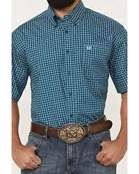 Cinch Men's Geo Print Short Sleeve Button-Down Western Shirt