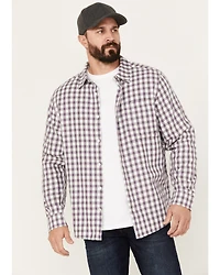 Brothers and Sons Casual Plaid Button Down Long Sleeve Western Shirt