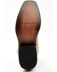 RANK 45® Men's Archer Roughout Western Boots - Square Toe