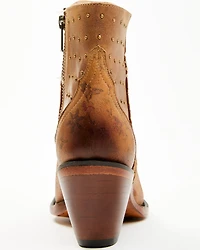 Lucchese Women's Harley Fashion Booties - Round Toe