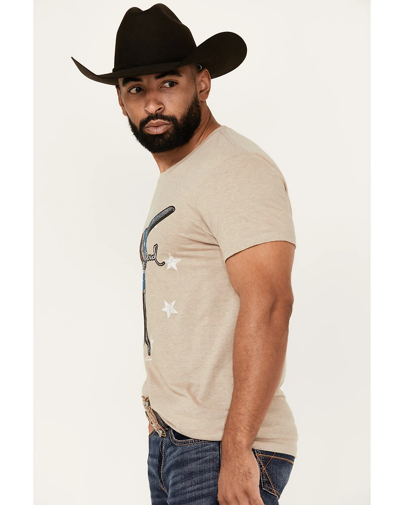 Cody James Men's Country And Proud Short Sleeve Graphic T-Shirt
