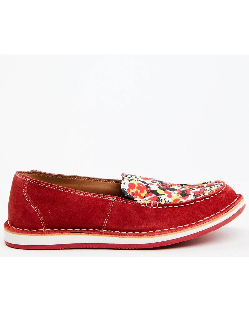 Myra Bag Women's Cherry Geo Print Slip-On Shoe - Moc Toe