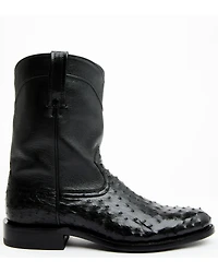 Cody James Black 1978® Men's Carmen Exotic Full-Quill Ostrich Roper Boots - Round Toe