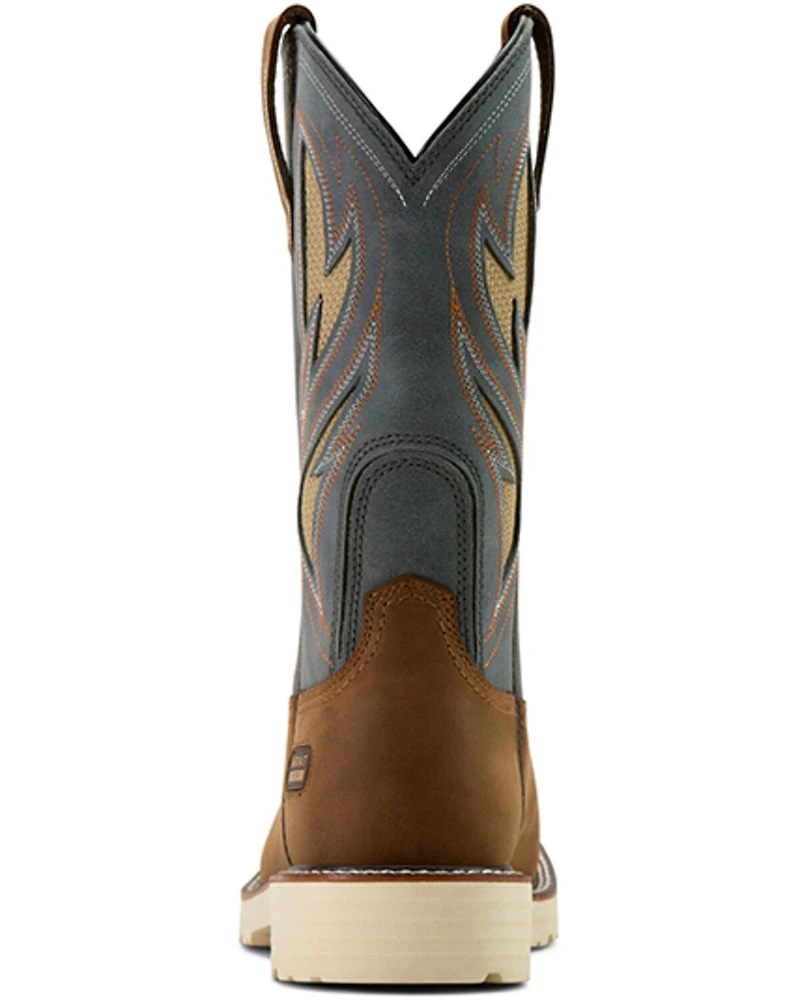 Ariat Men's Activator VentTEK Pull-On work Boots - Soft Toe