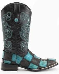Ferrini Men's Patch Western Boots - Broad Square Toe
