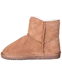 Cloud Nine Girls' Sheepskin Pom Boots - Round Toe