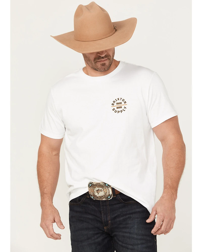 Brixton Men's Oath Short Sleeve Graphic T-Shirt