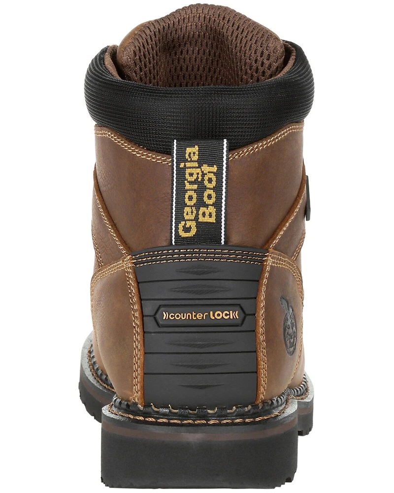 Georgia Boot Men's Giant Revamp Met Guard Waterproof Work Boots - Steel Toe