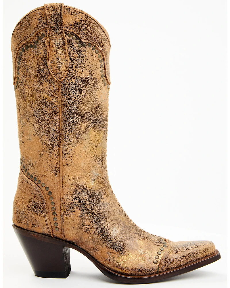 Shyanne Women's Honeybee Western Boots - Snip Toe