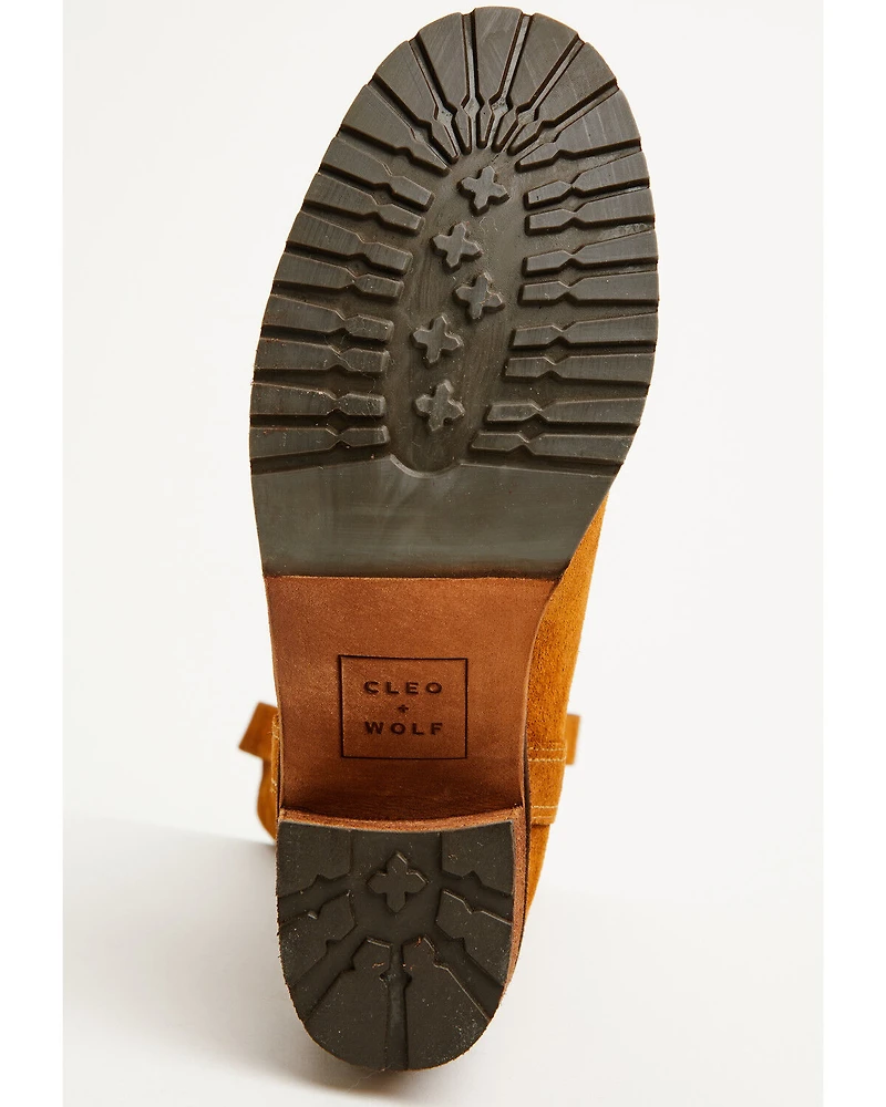 Cleo + Wolf Women's Scout Suede Fashion Boots - Round Toe