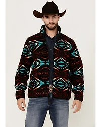 Rock & Roll Denim Men's Southwestern Print Jacket