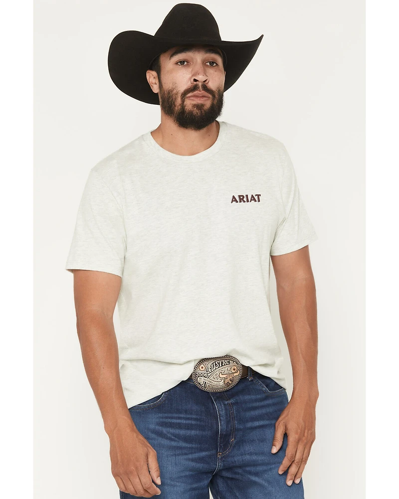 Ariat Men's Straight Shooter Short Sleeve Graphic T-Shirt