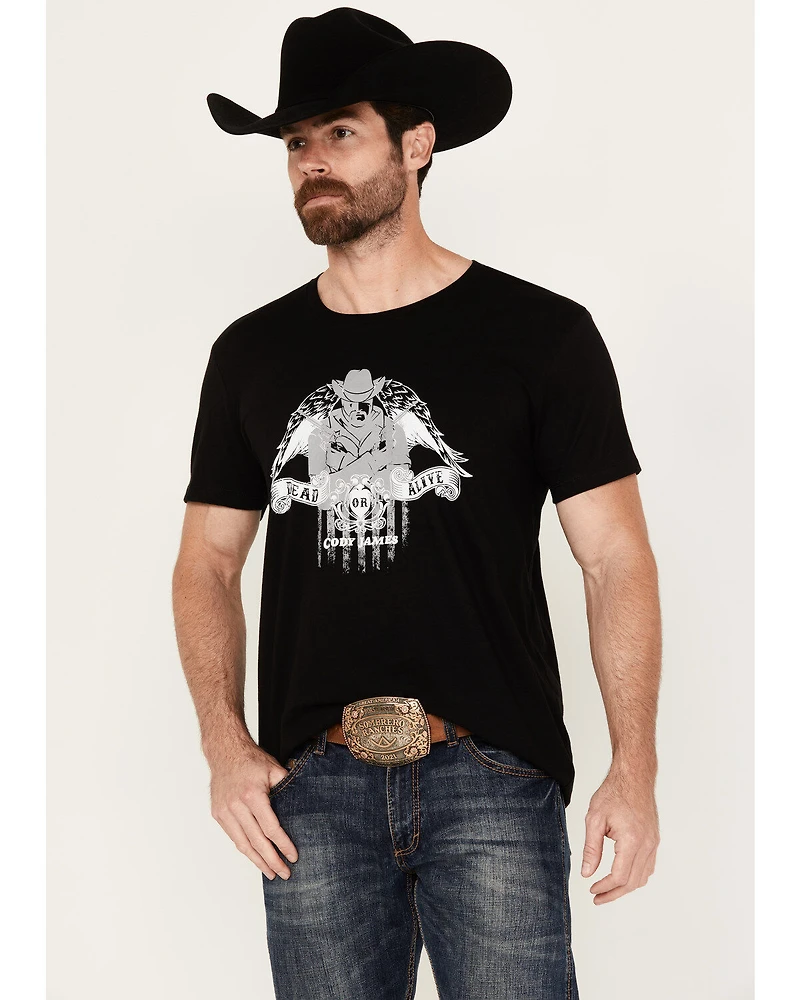 Cody James Men's Dead Or Alive Short Sleeve Graphic T-Shirt