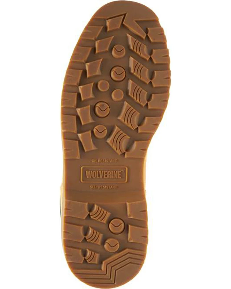 Wolverine Men's Floorhand Waterproof 6" Work Boots - Round Toe