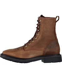 Ariat Men's Cascade 8" Lace-Up Work Boots - Square Toe