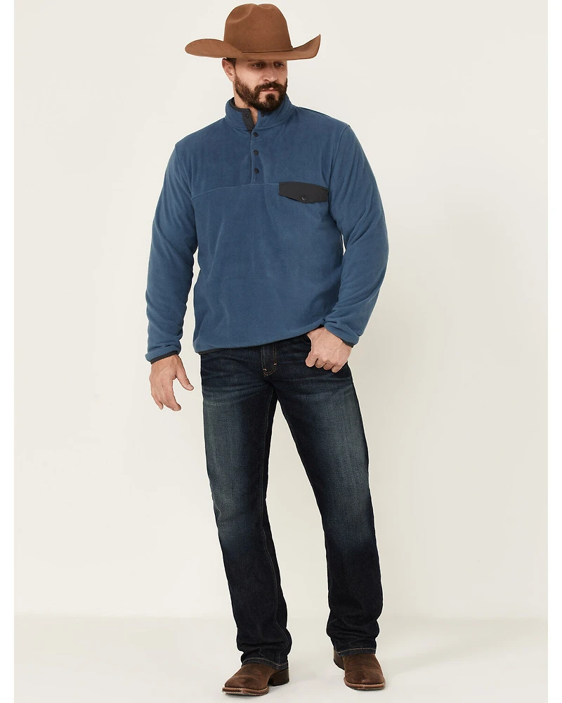 North River Men's Copen Lightweight 1/4 Snap-Front Fleece Pullover