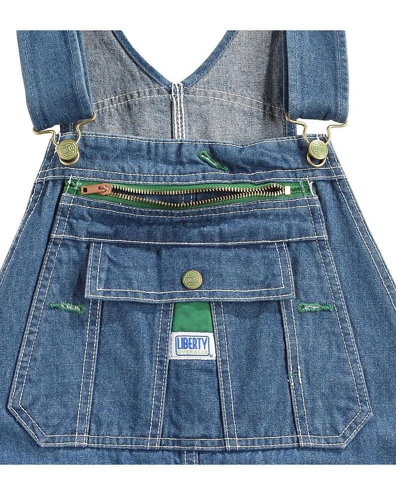 Liberty Men's Stonewashed Denim Bib Overalls