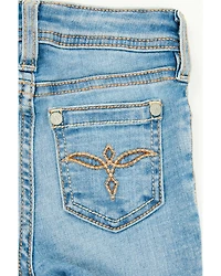 Shyanne Toddler Girls' Light Wash Shayla Bootcut Denim Jeans