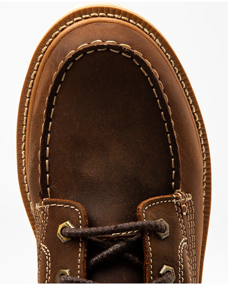 Hawx Men's 8" Grade Work Boots - Moc Toe