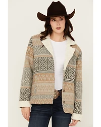 Outback Trading Co Women's Gemma Southwestern Sherpa Lined Jacket