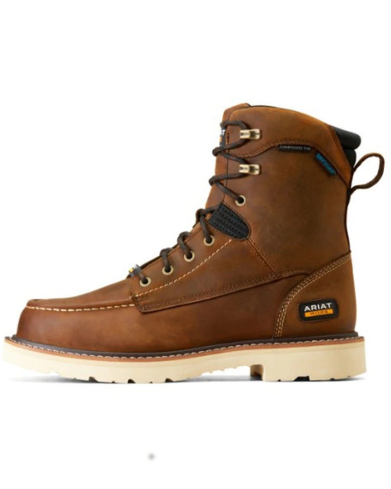 Ariat Men's 8" Rebar Lift Distressed Work Boots - Composite Toe