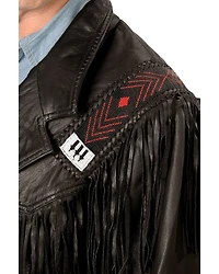 Kobler Mohawk Fringed Leather Jacket